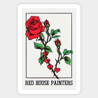 Red House Painters  ^ ^ Original Fan Art Design Sticker